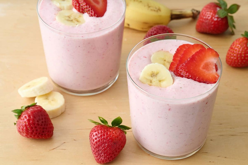 Sinh tố nha đam chuối - 09