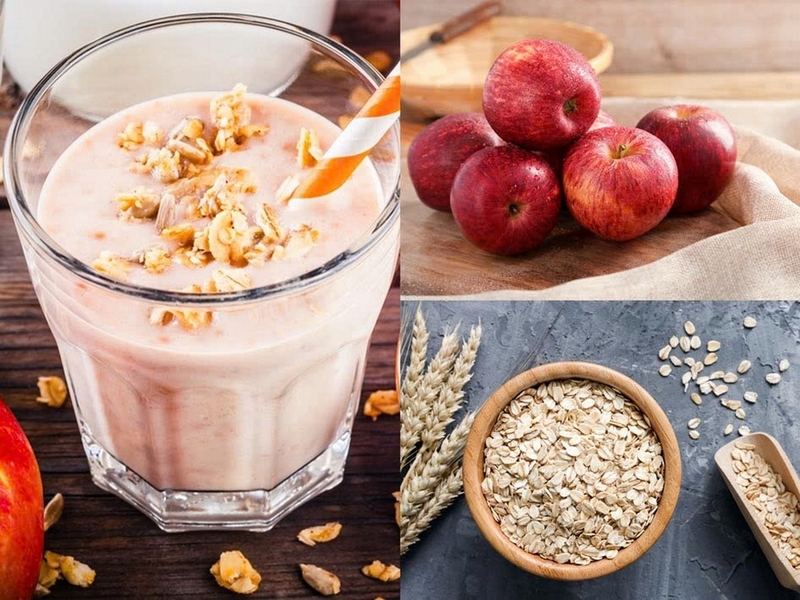 sinh tố táo ảnh 9