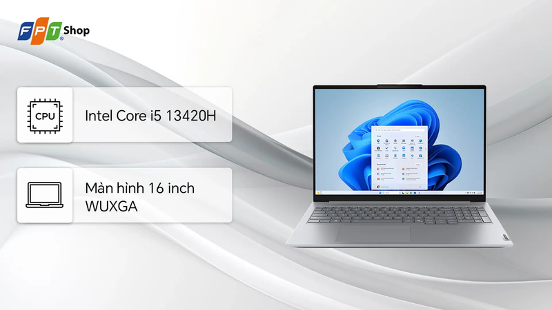 Sinh viên nên mua laptop Lenovo ThinkBook nào 2026 - Laptop Lenovo ThinkBook 16 G9 IRL i5 13420H