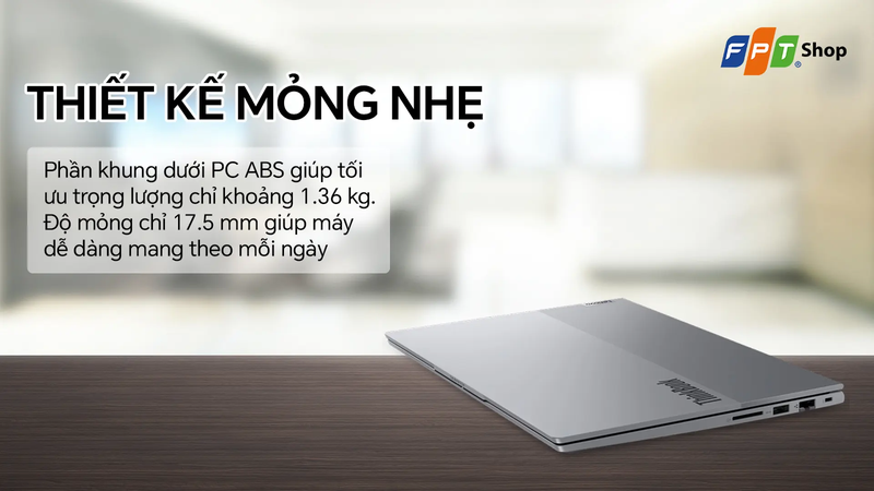 Sinh viên nên mua laptop Lenovo ThinkBook nào 2026 - Laptop Lenovo ThinkBook 14 G9 IRL Core 7 240H