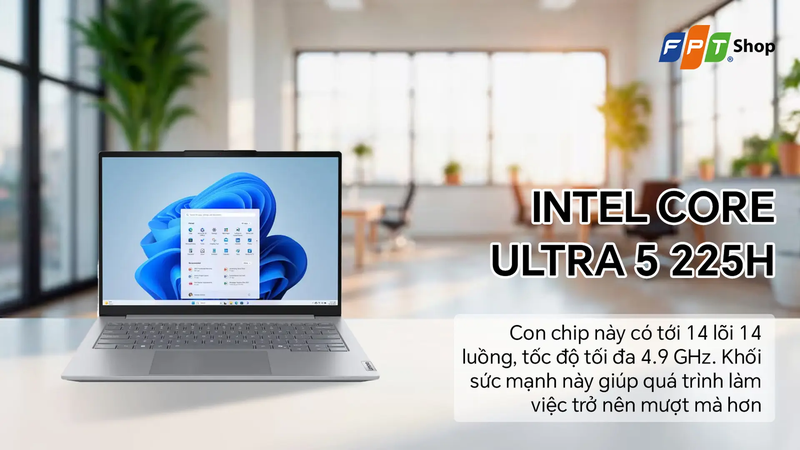 Sinh viên nên mua laptop Lenovo ThinkBook nào 2026 - Laptop Lenovo ThinkBook 14 G8 Ultra 5 225H