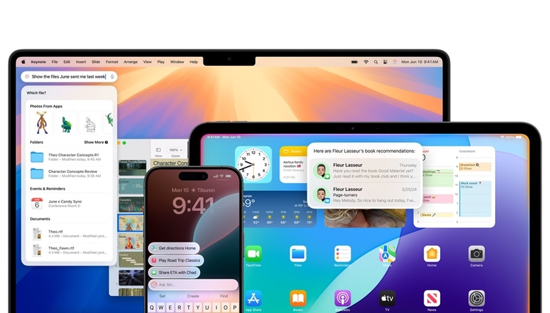 Siri mới với Apple Intelligence trên iOS 18.1 Beta 2