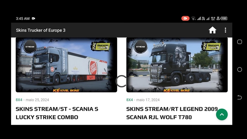 Chọn và tải skin yêu thích