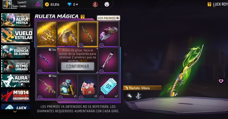Skin Free Fire 9