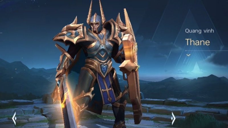 Quang Vinh là một bộ skin của tướng tank Thane trong game Liên Quân Mobile
