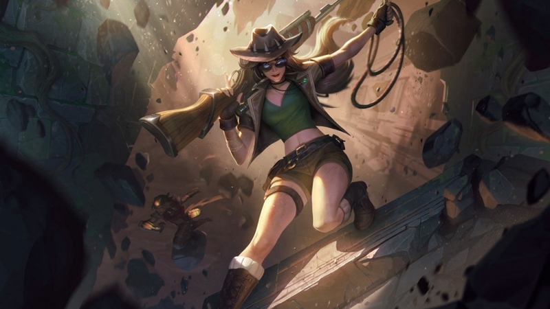 Skin Caitlyn Săn Bắn giúp Caitlyn trông trẻ trung, năng động và tràn đầy sức sống