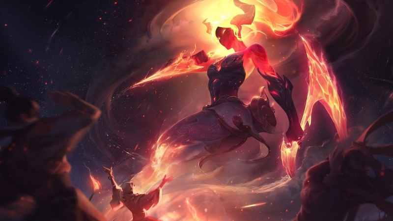 Skin Hỏa Ngục mang tới cho Akali diện mạo rực rỡ và bùng cháy