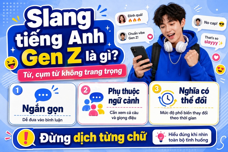 Slang tiếng Anh Gen Z là gì - 1