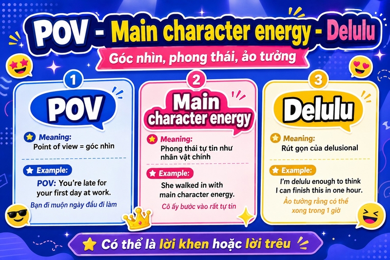 Slang tiếng Anh Gen Z là gì - 6