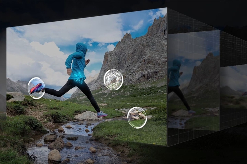 Công nghệ hình ảnh 4K trên Smart Tivi QLED Samsung 4K 75 Inch QA75Q70D