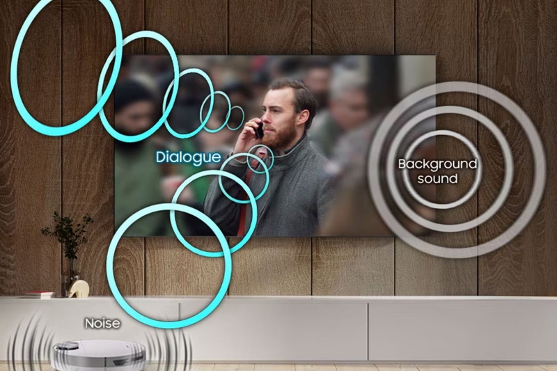 Smart Tivi QLED Samsung 4K 75 Inch QA75Q70D với âm thanh cực sống động