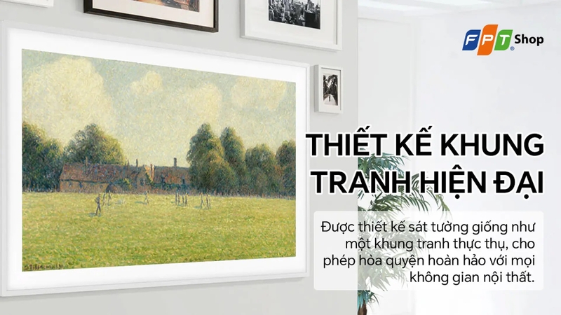 Smart TV khung tranh Samsung 2