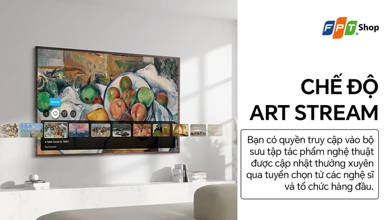 Smart TV khung tranh Samsung 1