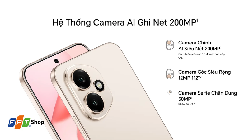 Smartphone có camera hỗ trợ chống rung - HONOR 400 5G