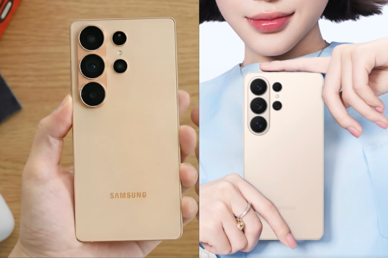 Smartphone màu vàng hồng (3)
