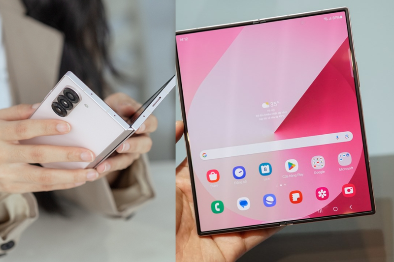 Smartphone màu vàng hồng (5)