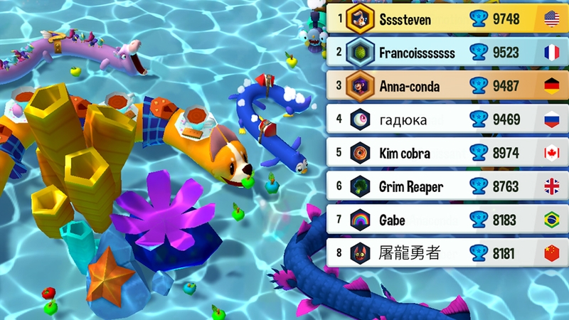 Người chơi từ khắp nơi trên thế giới cùng thi đấu với nhau