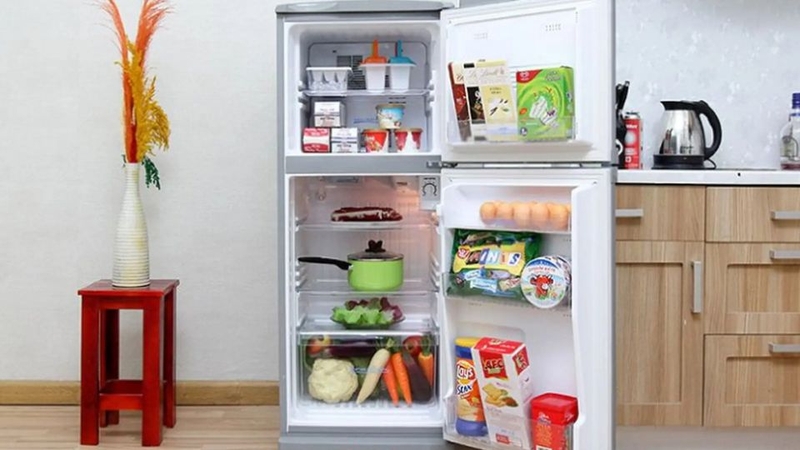 Cấu tạo chi tiết của tủ lạnh Sanyo