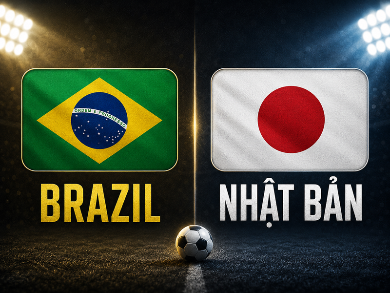Brazil vs Nhật Bản