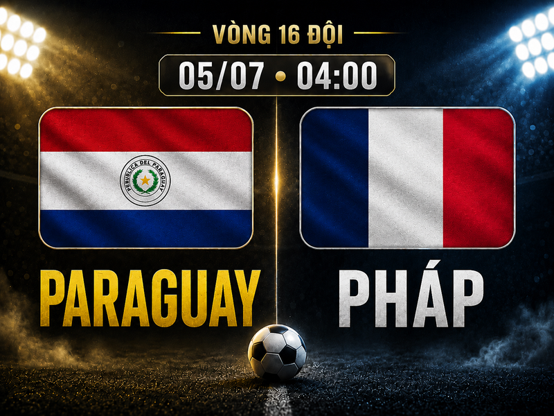 Paraguay vs Pháp