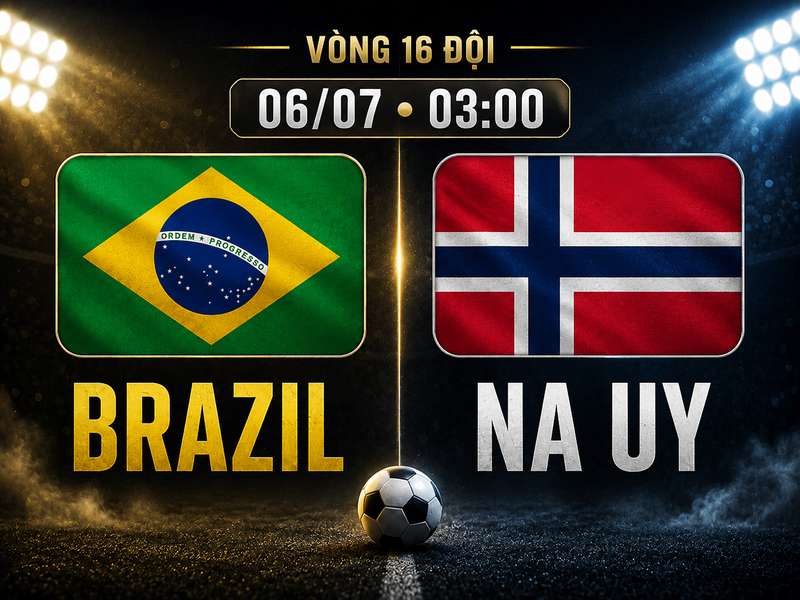 Brazil vs Na Uy