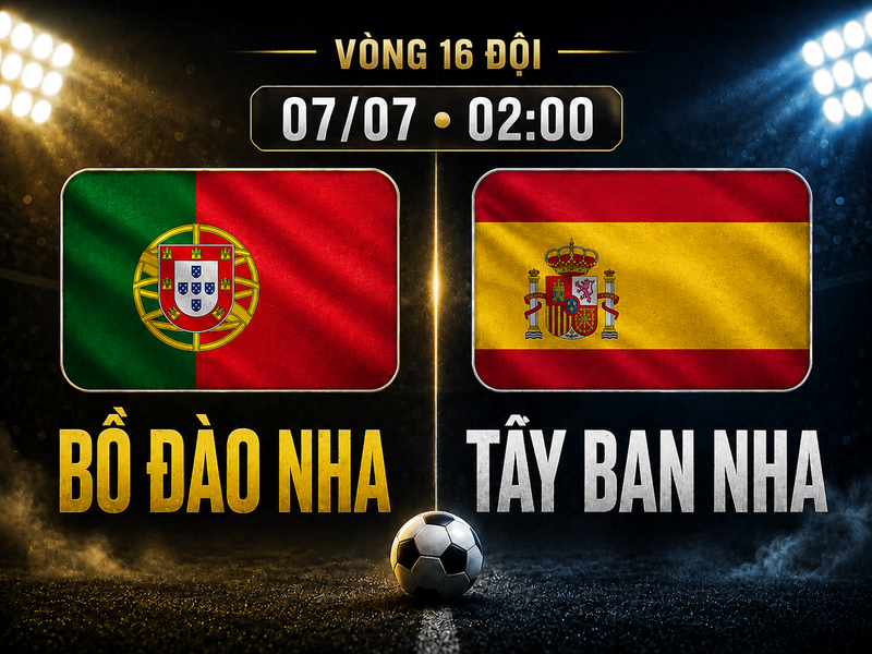 Bồ Đào Nha vs Tây Ban Nha