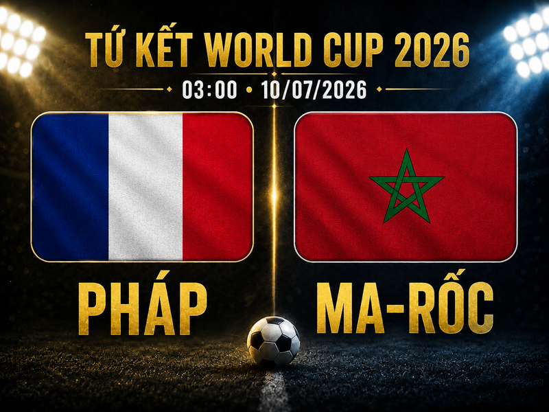 Pháp vs Ma-rốc
