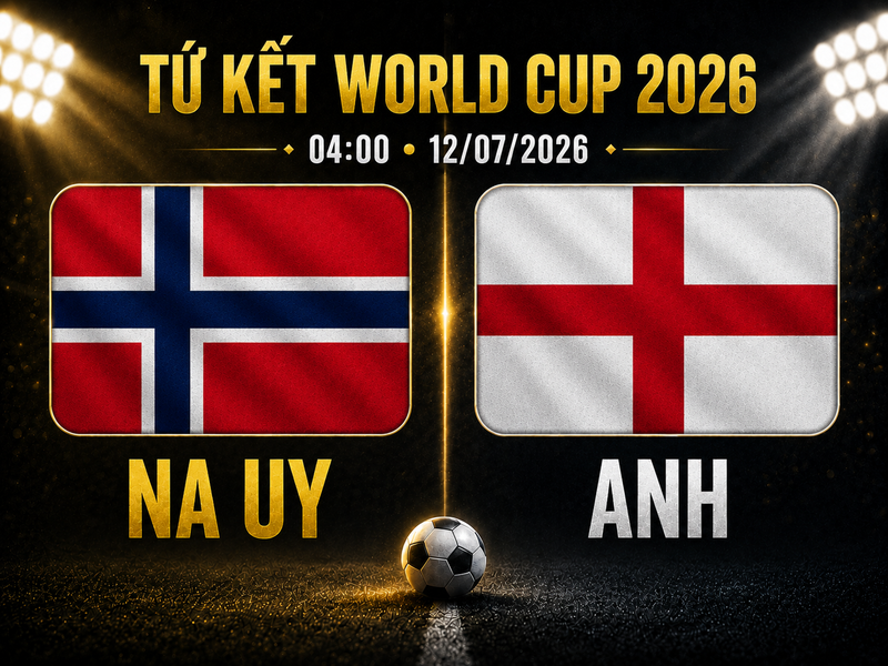 Na Uy vs Anh