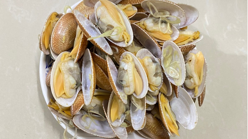 Hấp sò lụa