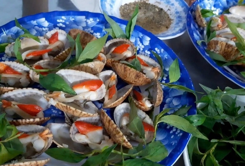 sò lụa xào lá quế ảnh 5