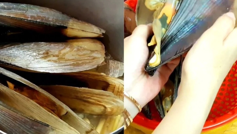 Cách làm sò mai nướng mỡ hành và sò mai nướng phô mai 4
