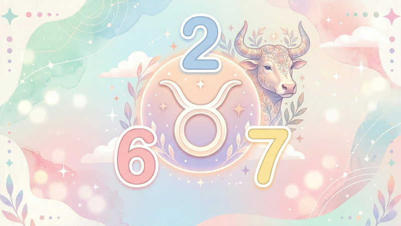 Cung Kim Ngưu: 2, 6, 7