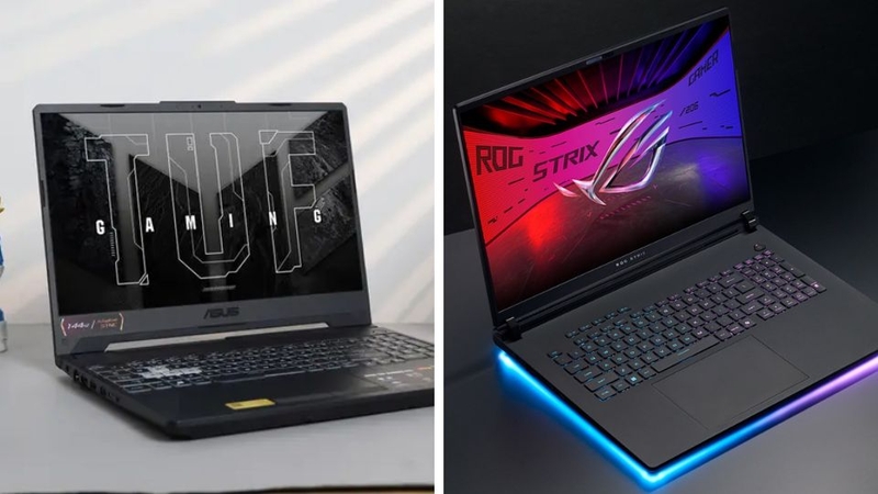 So sánh&nbsp;ASUS TUF và ASUS ROG Strix 3