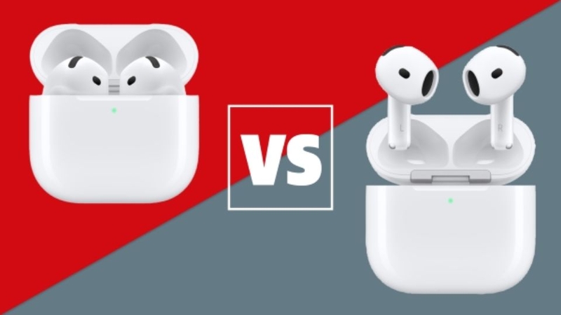 So sánh&nbsp;AirPods 4 và AirPods 4 ANC 5