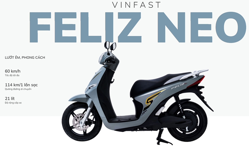 So sánh xe điện Feliz Neo và Feliz S - 04
