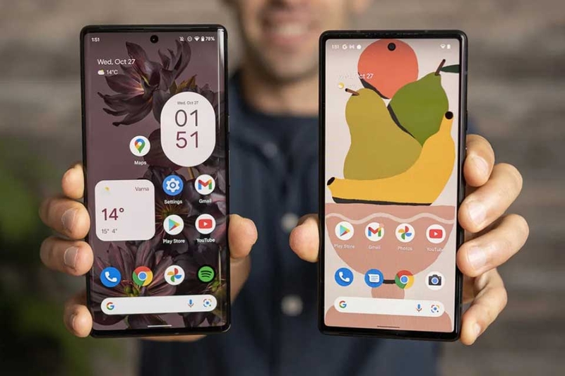So sánh Google Pixel 6 và Google Pixel 6 Pro - 01
