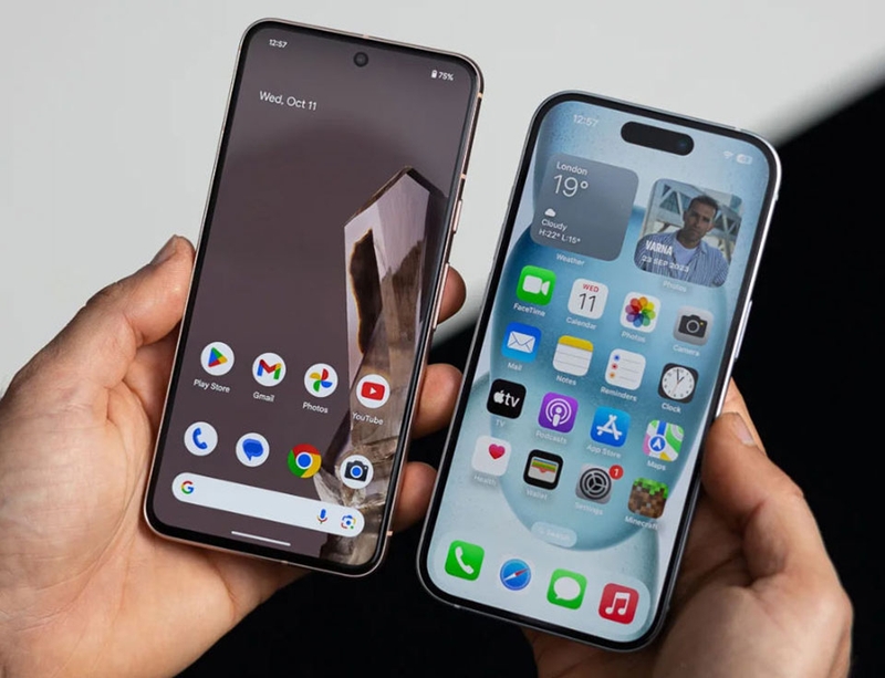 So sánh Google Pixel 8 và Apple iPhone 15 - 04