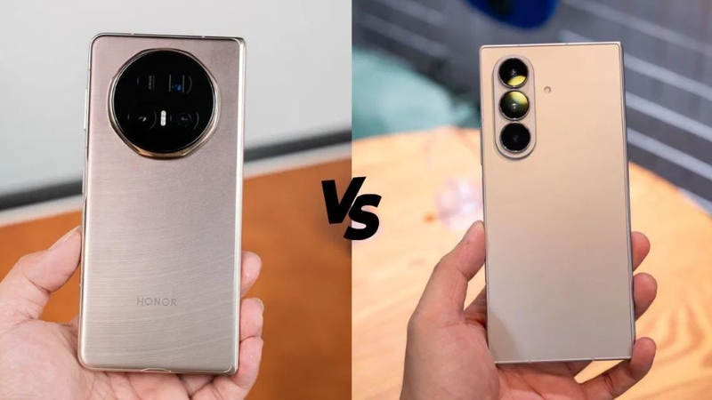 so sánh HONOR Magic V5 vs Samsung Galaxy Z Fold7 1