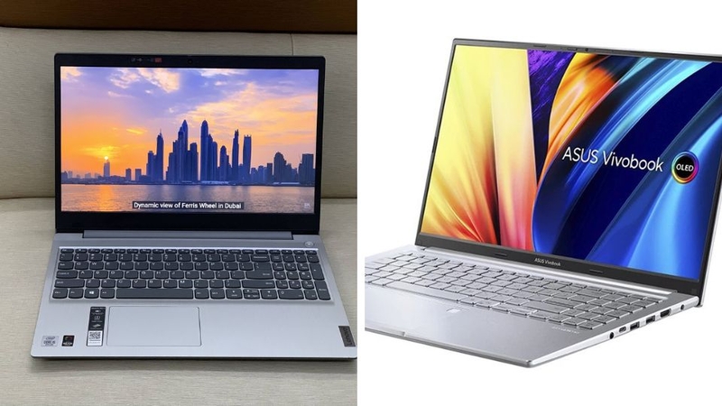 So sánh Lenovo IdeaPad và ASUS Vivobook 3