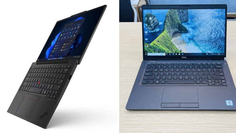 So sánh&nbsp;Lenovo ThinkPad và Dell Latitude 5