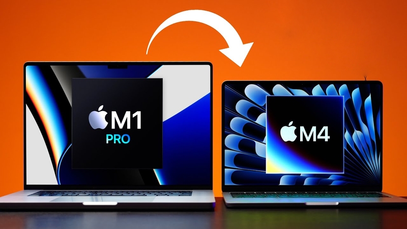 So sánh Macbook Air M4 và Macbook Pro M1 (ảnh 1)