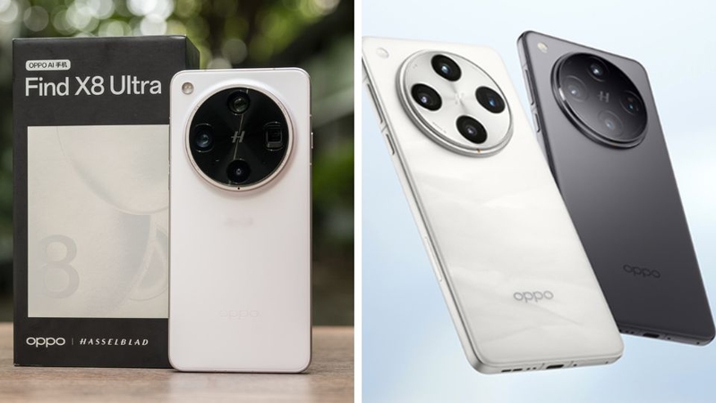 So sánh OPPO Find X8 Ultra và Find X8 Pro 5