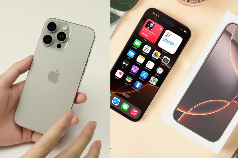 So sánh OPPO Reno15 và iPhone 16 Pro Max (2)