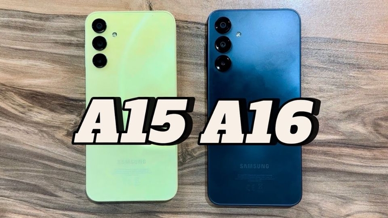 So sánh Samsung Galaxy A16 và A15 5
