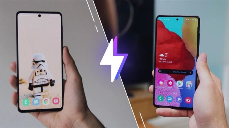 so sánh Samsung Galaxy A và M 4