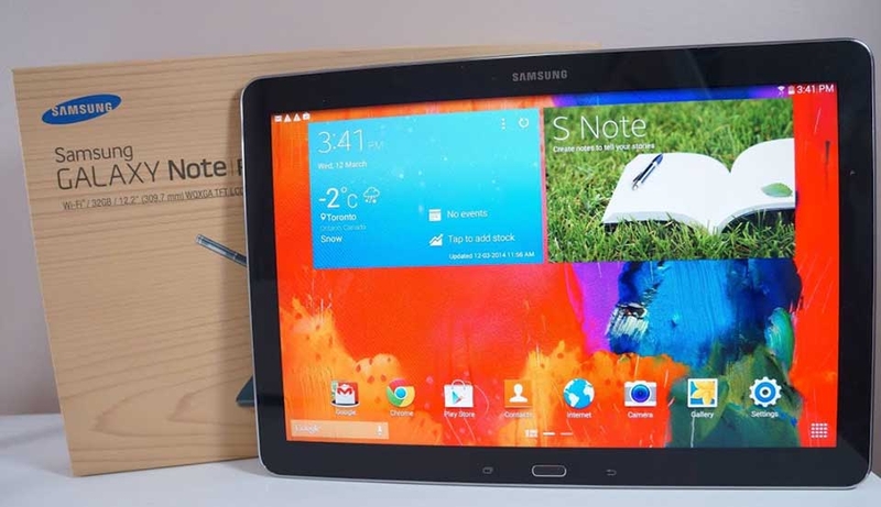 So sánh máy tính bảng Samsung Note, Galaxy Pro và Tab S - 06