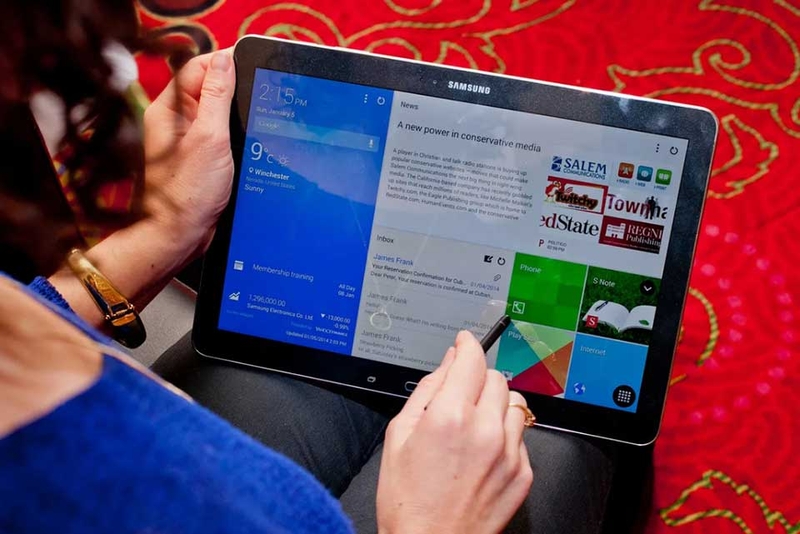 So sánh máy tính bảng Samsung Note, Galaxy Pro và Tab S - 09