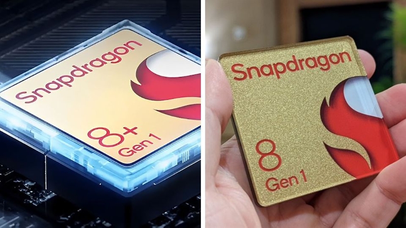 So sánh Snapdragon 8+ Gen 1 với Snapdragon 8 Gen 1 2