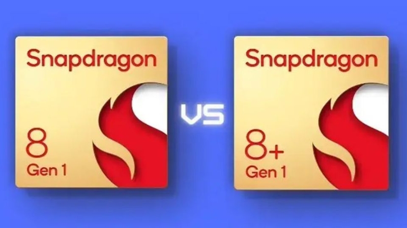 So sánh Snapdragon 8+ Gen 1 với Snapdragon 8 Gen 1 5