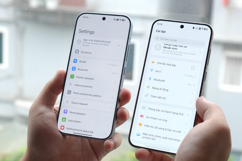 So sánh Vivo X300 và Xiaomi 17 (3)